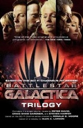 Cover: Battlestar Galactica Trilogy - Tor Books