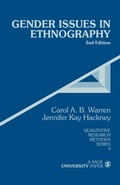 Cover: Gender Issues in Ethnography - SAGE Publications Inc