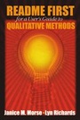 Cover: README FIRST for a User's Guide to Qualitative Methods - SAGE Publications Inc
