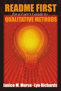 Enlarge image Cover: README FIRST for a User's Guide to Qualitative Methods - SAGE Publications Inc