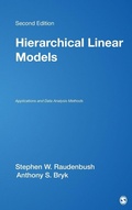 Cover: Hierarchical Linear Models - SAGE Publications Inc