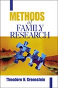 Cover: Methods of Family Research - SAGE Publications Inc