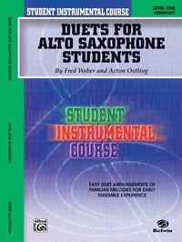 Enlarge image Cover: Student Instrumental Course: Duets for Alto Saxophone Students, Level I - Warner Bros. Publications Inc.,U.S.