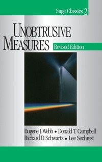 Enlarge image Cover: Unobtrusive Measures - SAGE Publications Inc