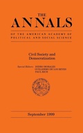 Cover: Civil Society and Democratization - SAGE Publications Inc