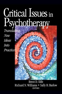 Enlarge image Cover: Critical Issues in Psychotherapy - SAGE Publications Inc