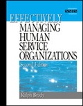 Cover: Effectively Managing Human Service Organizations - SAGE Publications Inc