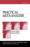 Cover: Practical Meta-Analysis - SAGE Publications Inc