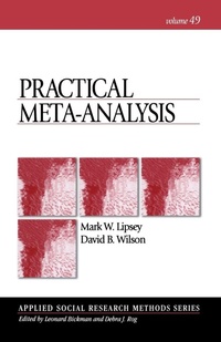 Enlarge image Cover: Practical Meta-Analysis - SAGE Publications Inc