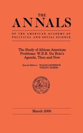 Cover: The Study of African American Problems - SAGE Publications Inc