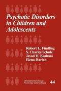 Cover: Psychotic Disorders in Children and Adolescents - SAGE Publications Inc