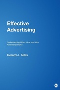 Cover: Effective Advertising - SAGE Publications Inc