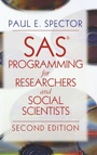 Cover: SAS Programming for Researchers and Social Scientists - SAGE Publications Inc
