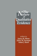 Cover: The Nature of Qualitative Evidence - SAGE Publications Inc
