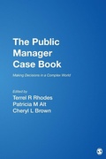 Cover: The Public Manager Case Book - SAGE Publications Inc