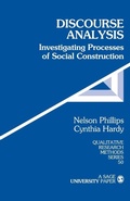 Cover: Discourse Analysis - SAGE Publications Inc