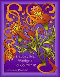 Enlarge image Cover: Decorative Designs to Colour In - Dodo Books