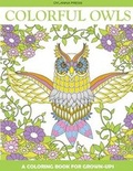 Cover: Colorful Owls Adult Coloring Book - Dylanna Publishing, Inc.