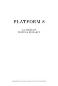 Cover: GSD Platform 8 - Actar Publishers