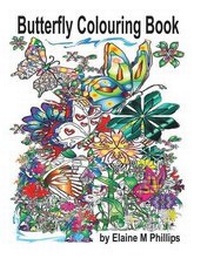 Enlarge image Cover: Butterfly Colouring Book - Elaine M Phillips