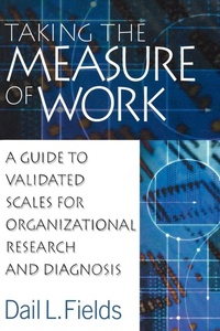 Enlarge image Cover: Taking the Measure of Work - SAGE Publications Inc
