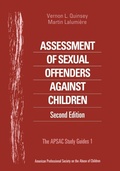 Cover: Assessment of Sexual Offenders Against Children - SAGE Publications Inc