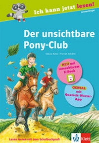Enlarge image Cover: Der unsichtbare Pony-Club - Klett