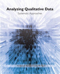 Enlarge image Cover: Analyzing Qualitative Data - SAGE Publications Inc