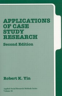 Enlarge image Cover: Applications of Case Study Research - SAGE Publications Inc