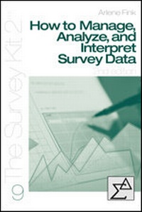 Enlarge image Cover: How to Manage, Analyze, and Interpret Survey Data - SAGE Publications Inc