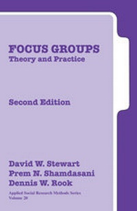 Enlarge image Cover: Focus Groups - SAGE Publications Inc