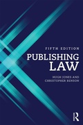 Cover: Publishing Law - Routledge