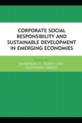 Cover: Corporate Social Responsibility and Sustainable Development in Emerging Economies - Lexington Books