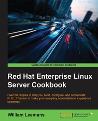 Enlarge image Cover: Red Hat Enterprise Linux Server Cookbook - Packt Publishing