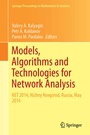 Cover: Models, Algorithms and Technologies for Network Analysis - Springer