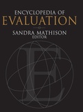 Cover: Encyclopedia of Evaluation - SAGE Publications Inc