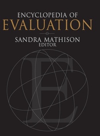 Enlarge image Cover: Encyclopedia of Evaluation - SAGE Publications Inc