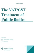 Cover: The VAT/GST Treatment of Public Bodies - Kluwer Law International