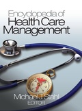 Cover: Encyclopedia of Health Care Management - SAGE Publications Inc