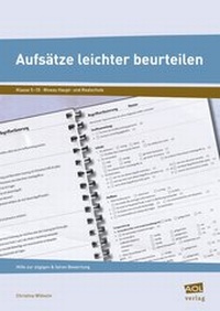 Abbildung von: Aufsätze leichter beurteilen - scolix in der AAP Lehrerwelt GmbH
