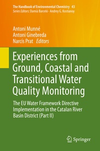 Abbildung von: Experiences from Ground, Coastal and Transitional Water Quality Monitoring - Springer