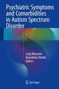 Cover: Psychiatric Symptoms and Comorbidities in Autism Spectrum Disorder - Springer