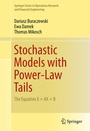 Cover: Stochastic Models with Power-Law Tails - Springer