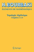Cover: Topologie alg&eacute;brique - Springer