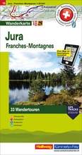 Cover: Jura Franches-Montagnes Nr. 15 Touren-Wanderkarte 1:50 000 - Hallwag