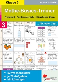 Enlarge image Cover: Mathe-Basics-Trainer / Klasse 3 - KOHL VERLAG Der Verlag mit dem Baum