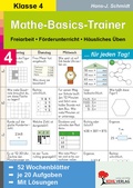 Cover: Mathe-Basics-Trainer / Klasse 4 - KOHL VERLAG Der Verlag mit dem Baum
