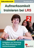 Cover: Aufmerksamkeit trainieren bei LRS - KOHL VERLAG Der Verlag mit dem Baum
