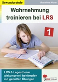 Cover: Wahrnehmung trainieren bei LRS - KOHL VERLAG Der Verlag mit dem Baum