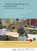 Cover: Betreuungsalltag als Lernkontext, deutsch/franz&ouml;sisch - dohrmannVerlag.berlin